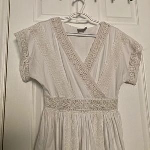 ASOS white boho dress